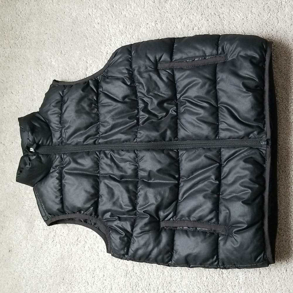 Old Navy- Kids black puffer vest
